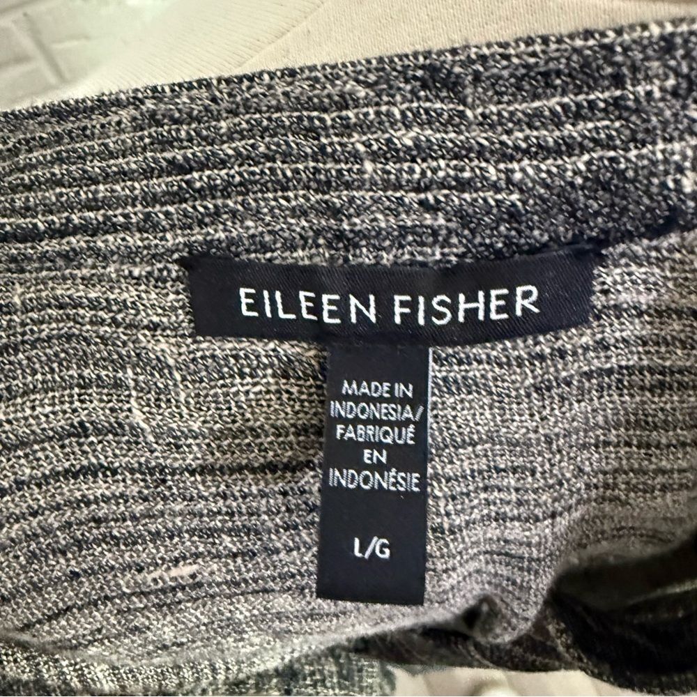 Eileen Fisher Gauze Strata Button Dress Size Large - Picture 3 of 5